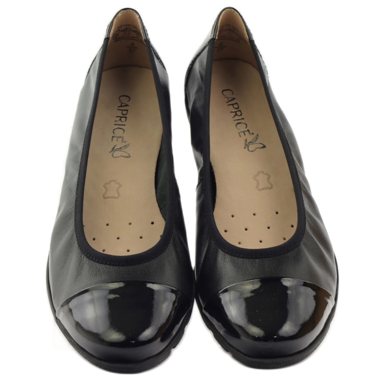 Caprice Kényelmes női balerinák 9-22152-28 fekete az Onair-nal 4