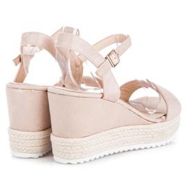 Seastar Wedge espadrilles szandál barna 2