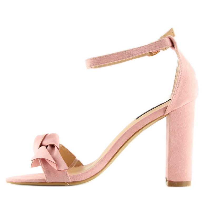 Rózsaszín magas sarkú szandál 118-11 pink 1