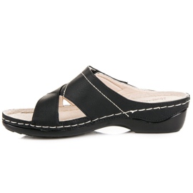 Hasby Kényelmes nyári papucs fekete 1