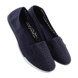 Sötétkék csipke alsónadrág MN70 D.BLUE 1