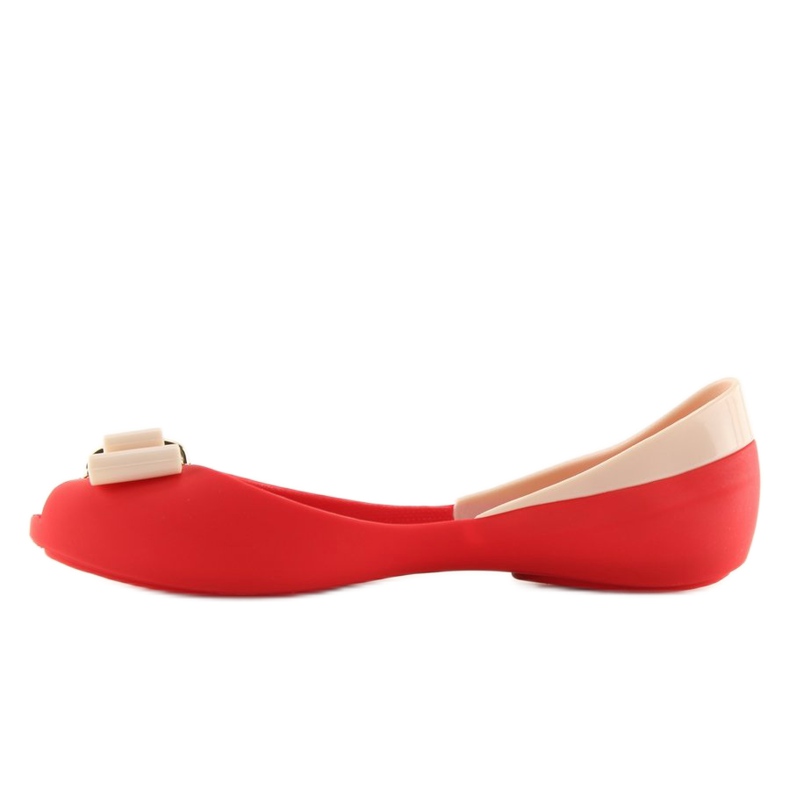 Balerina meliski piros KM98 RED / D.BEIGE 2