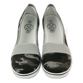 Mckey 182 éksarkú terepszínű tornacipő zöld 4