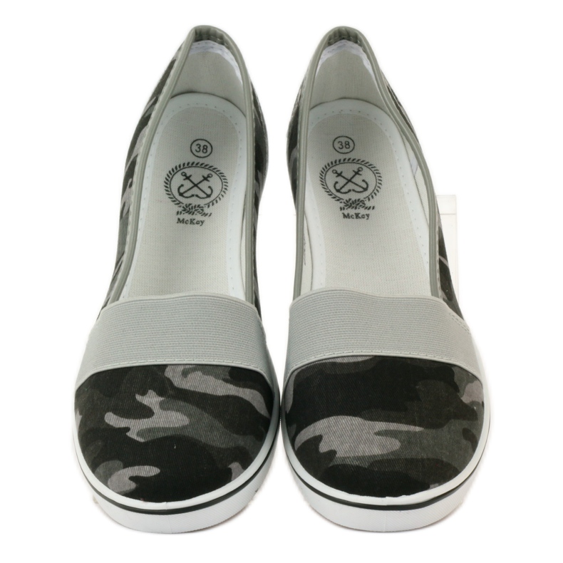 Mckey 182 éksarkú terepszínű tornacipő zöld 4