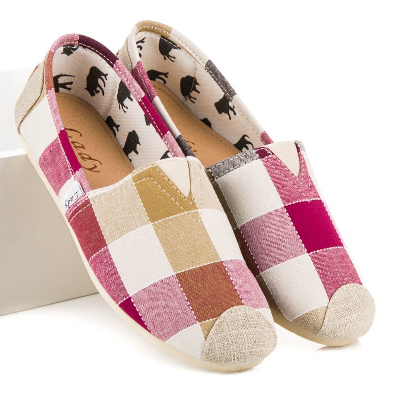 L. Day Kényelmes kockás espadrillák sokszínű 1 L. Day Kényelmes kockás espadrillák sokszínű 1