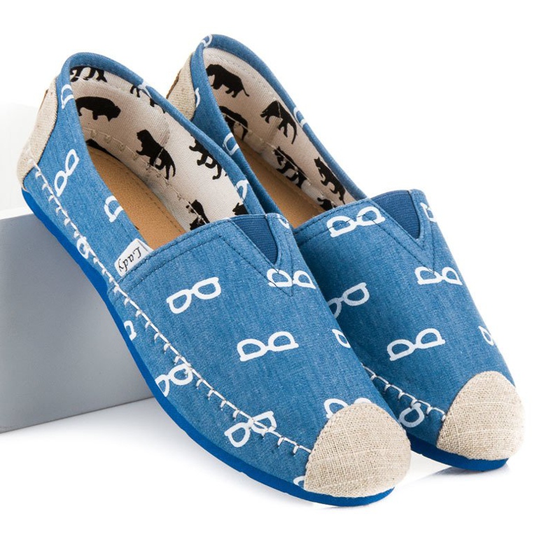 L. Day Kék Slipons 2 L. Day Kék Slipons 2