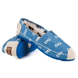 L. Day Kék Slipons 1 L. Day Kék Slipons 1