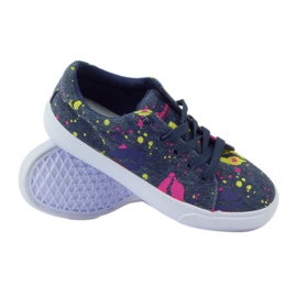 American Club Farmer tornacipő tornacipő amerikai szájban sötétkék 3