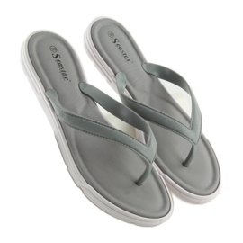 Szürke Flip-flop nőknek CK41P Szürke 2