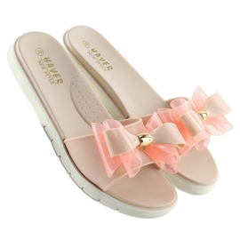 Papucs meliski bézs KM118 D.BEIGE 2 Papucs meliski bézs KM118 D.BEIGE 2