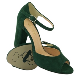 ESPINTO 246 zöld szandál piros 3