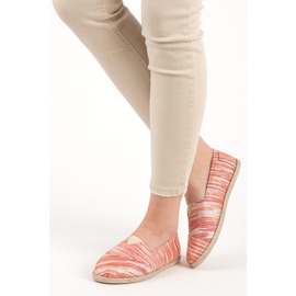 Bordás espadrillák narancssárga 1