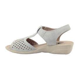 Szuper kényelmes Aloeloe szandál barna 2