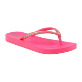 Flip-flop arany lánc Ipanema 8238 rózsaszín sárga 1