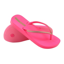 Flip-flop arany lánc Ipanema 8238 rózsaszín sárga 3