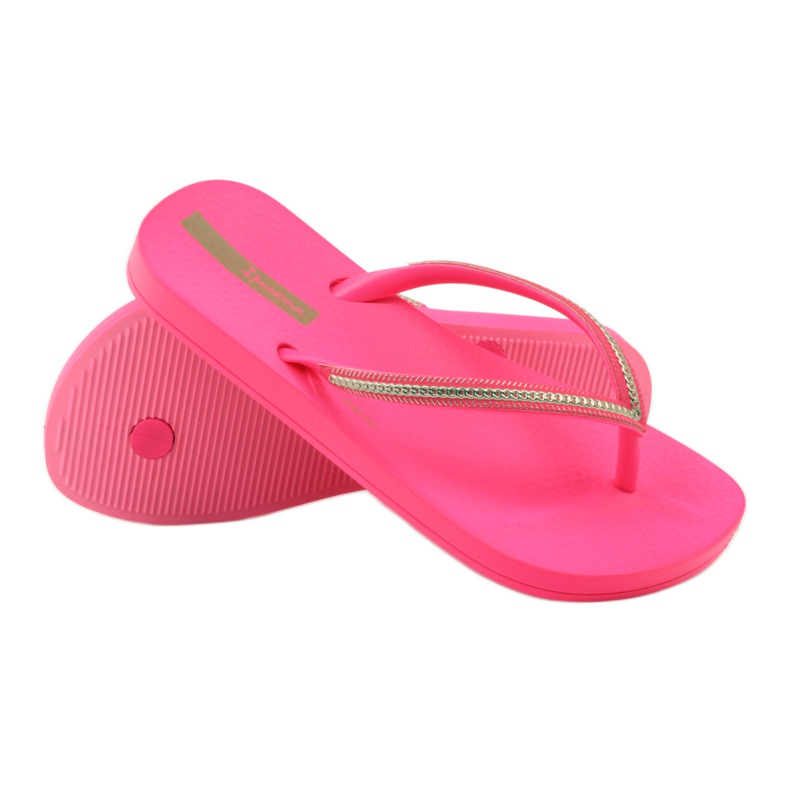 Flip-flop arany lánc Ipanema 8238 rózsaszín sárga 3