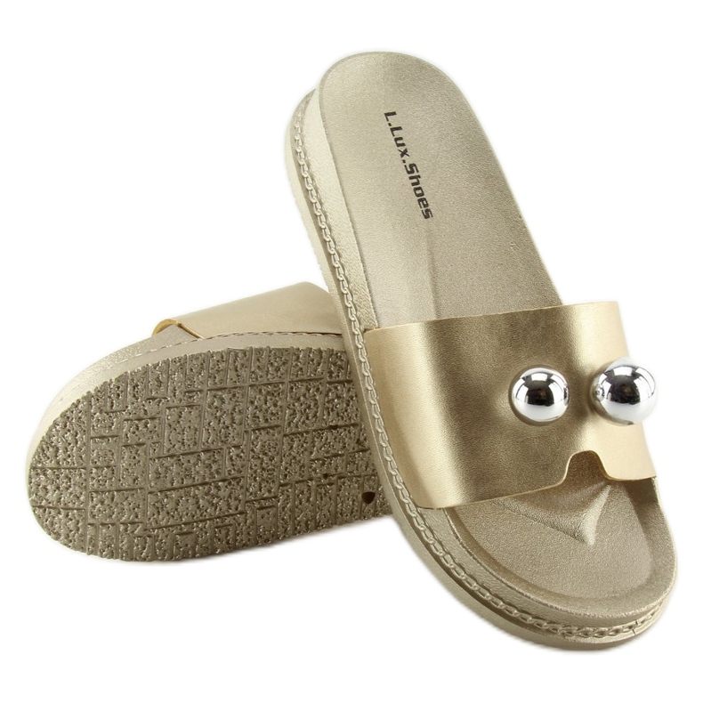 Női arany papucs 1897 Arany aranysárga 2 Női arany papucs 1897 Arany aranysárga 2