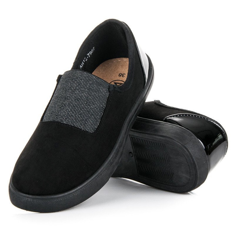 Divatos MCKEYLOR tornacipő fekete 2