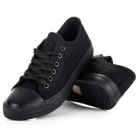 Klasszikus MCKEYLOR tornacipő fekete 6
