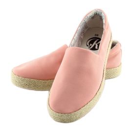 Espadrillák felcsúsztatható rózsaszín k1833801 Rosa 1 Espadrillák felcsúsztatható rózsaszín k1833801 Rosa 1