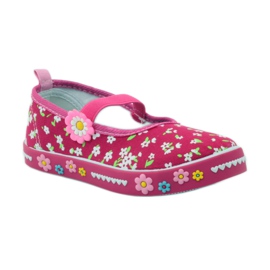 American Club Amerikai bőr talpbetétes tornacipő rózsaszín 1