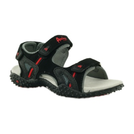 American Club Szandál amerikai 5267-es bőrbetéttel fekete 1