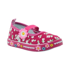 American Club Amerikai bőr talpbetétes tornacipő zöld sárga rózsaszín 2