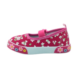 American Club Amerikai bőr talpbetétes tornacipő zöld sárga rózsaszín 3