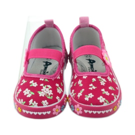 American Club Amerikai bőr talpbetétes tornacipő zöld sárga rózsaszín 5