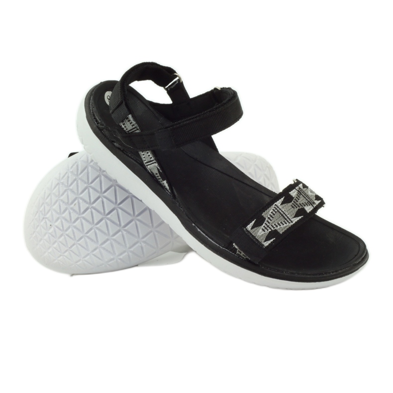 American Club EVA amerikai könnyű Spód szandál fekete szürke 3