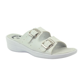 American Club Kényelmes orvosi papucs Amerikai 3/2018 fehér 2