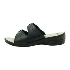 American Club Kényelmes orvosi papucs Amerikai 2/2018 fekete 2