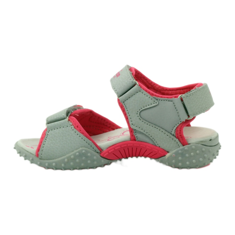 American Club Szandál amerikai 8580 -as bőrbetéttel sokszínű szürke 2