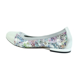 Női balerina rugalmas Gamis 1402 szürke sokszínű 2
