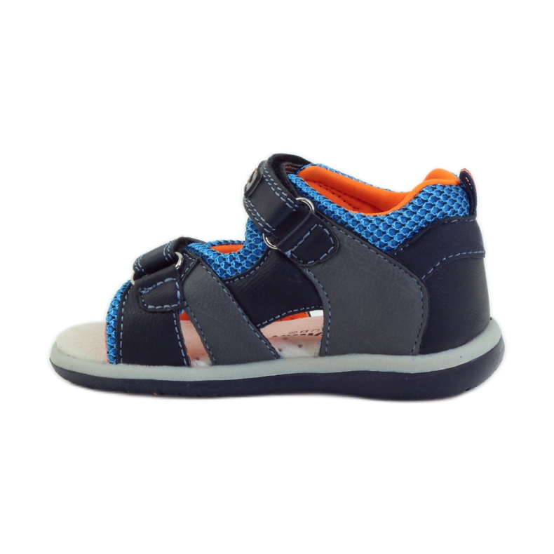 American Club Szandál amerikai 87297-es bőrbetéttel sötétkék 2