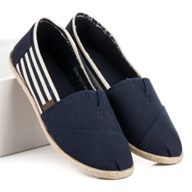 McKey Sötétkék espadrillák 1