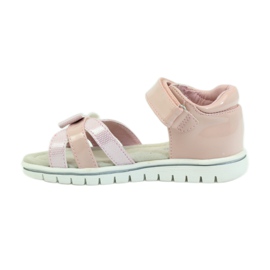 American Club Szandál amerikai 17028-as bőrbetéttel rózsaszín 2