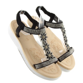 Fekete női szandál WSJ-49 fekete 1