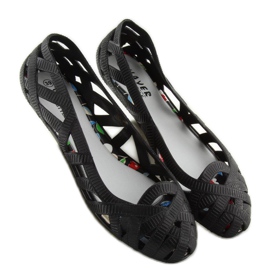 Balerina meliski fekete áttört KM127 fekete 1