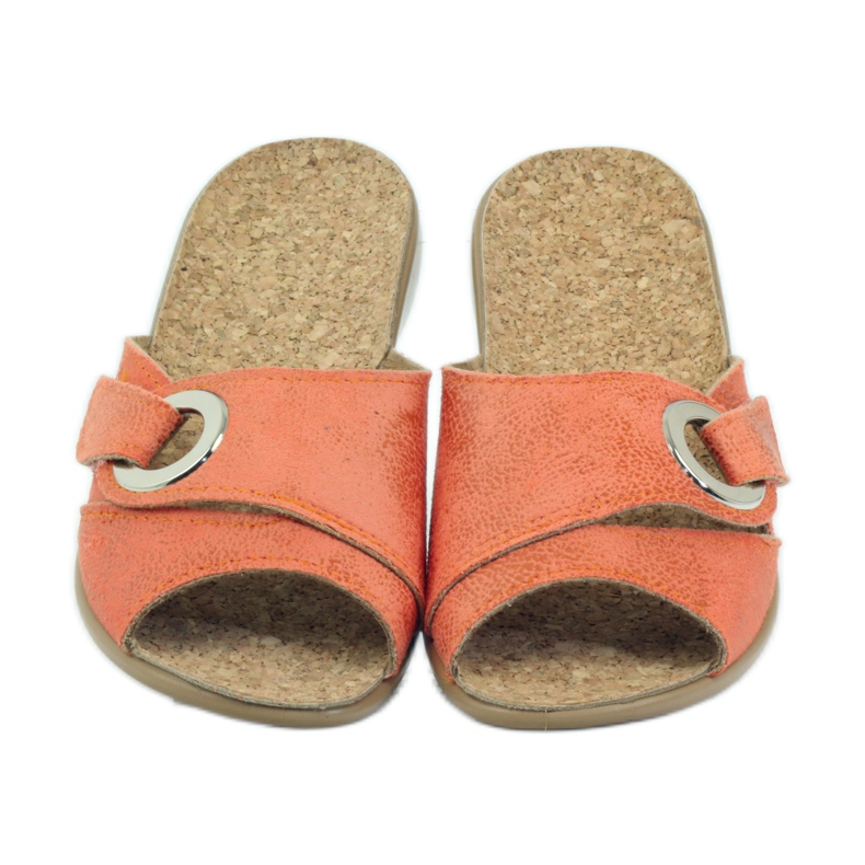 Befado 265d006 tépőzáras papucs narancs 4