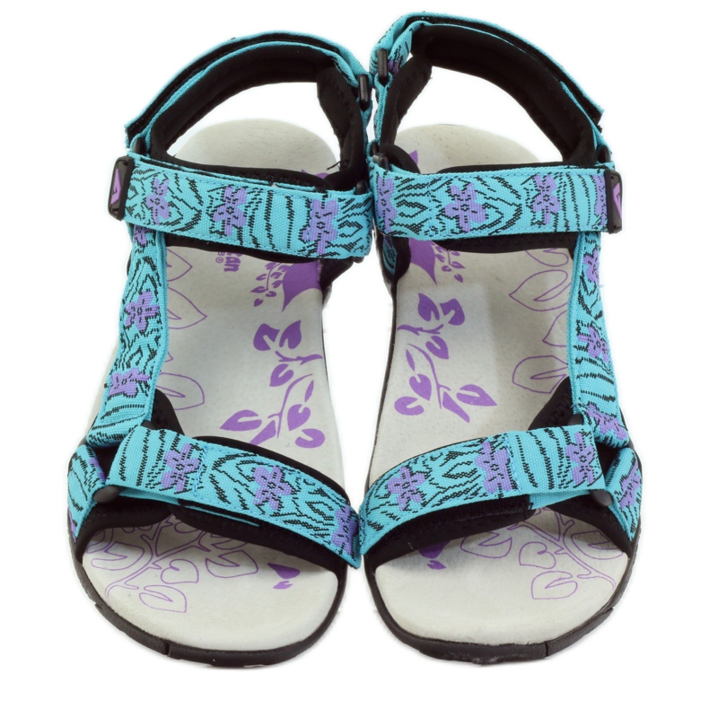 American Club Szandál amerikai 1717-es bőr betéttel kék ibolya 4