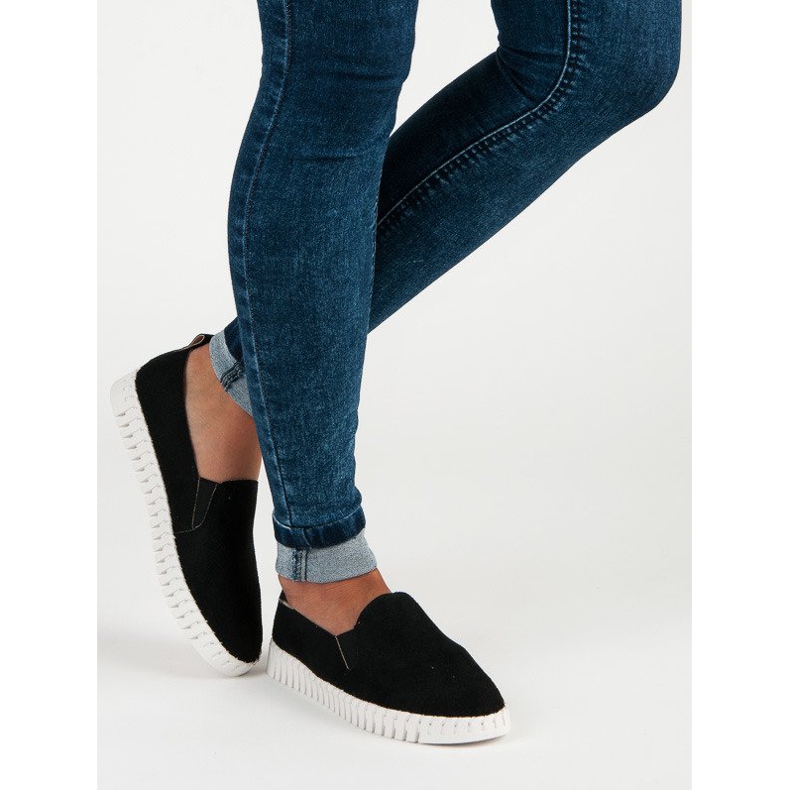 Tullo Fekete velúr sliponok 1