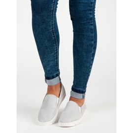 Tullo Szürke velúr sliponok 2