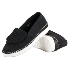Vices Boho Slip-On cipők fekete 2