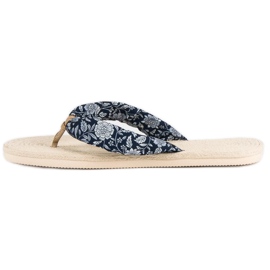 Ax Boxing Espadrilles papucsok fehér sötétkék 1