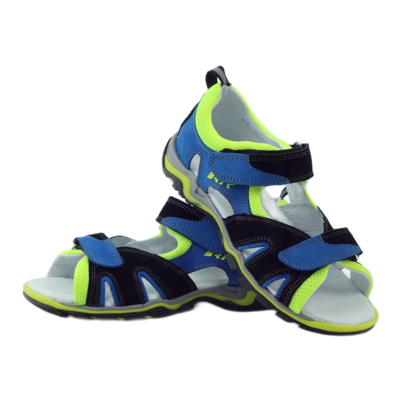 Fehérrépa szandál Bartek 19187 sokszínű kék fekete 3 Fehérrépa szandál Bartek 19187 sokszínű kék fekete 3