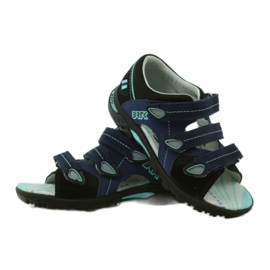 Bartek Kényelmes Sandals Gyermek tépőzáras 36106 Navy Blue kék 3