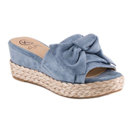 Kylie Espadrillák masnival kék 1 Kylie Espadrillák masnival kék 1