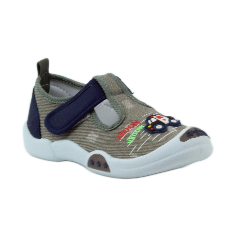 American Club szürke tépőzáras gyerek tornacipő 105/2018 sötétkék 1