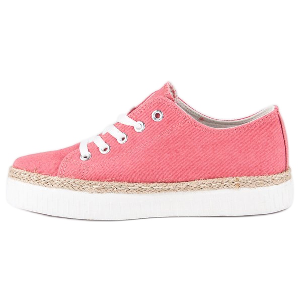 Kylie Kötött kúszónövények az emelvényen rózsaszín 2